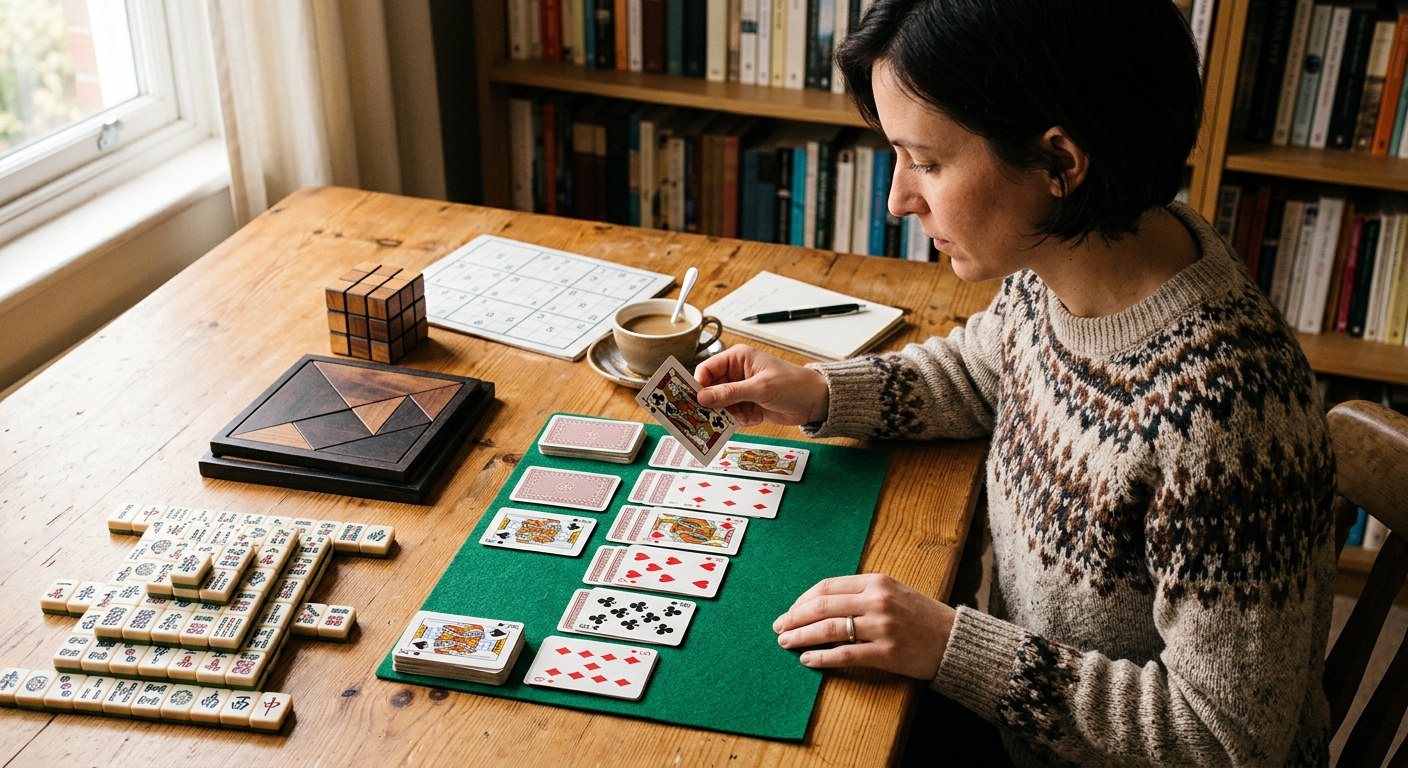 Solitaire and the Solo Games That Exercise the Same Mental Muscles